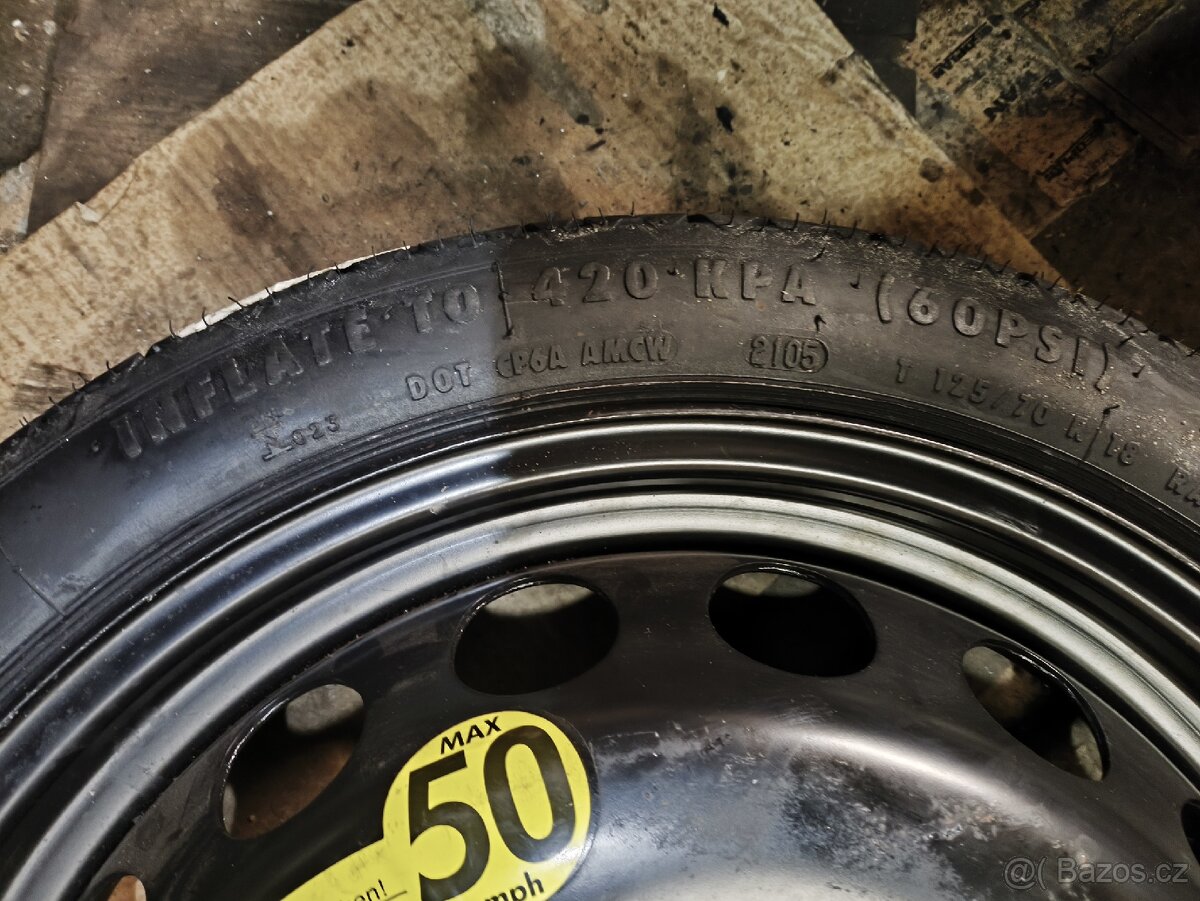 Rezerva Audi tt, 8n, 125/70r18 - 3