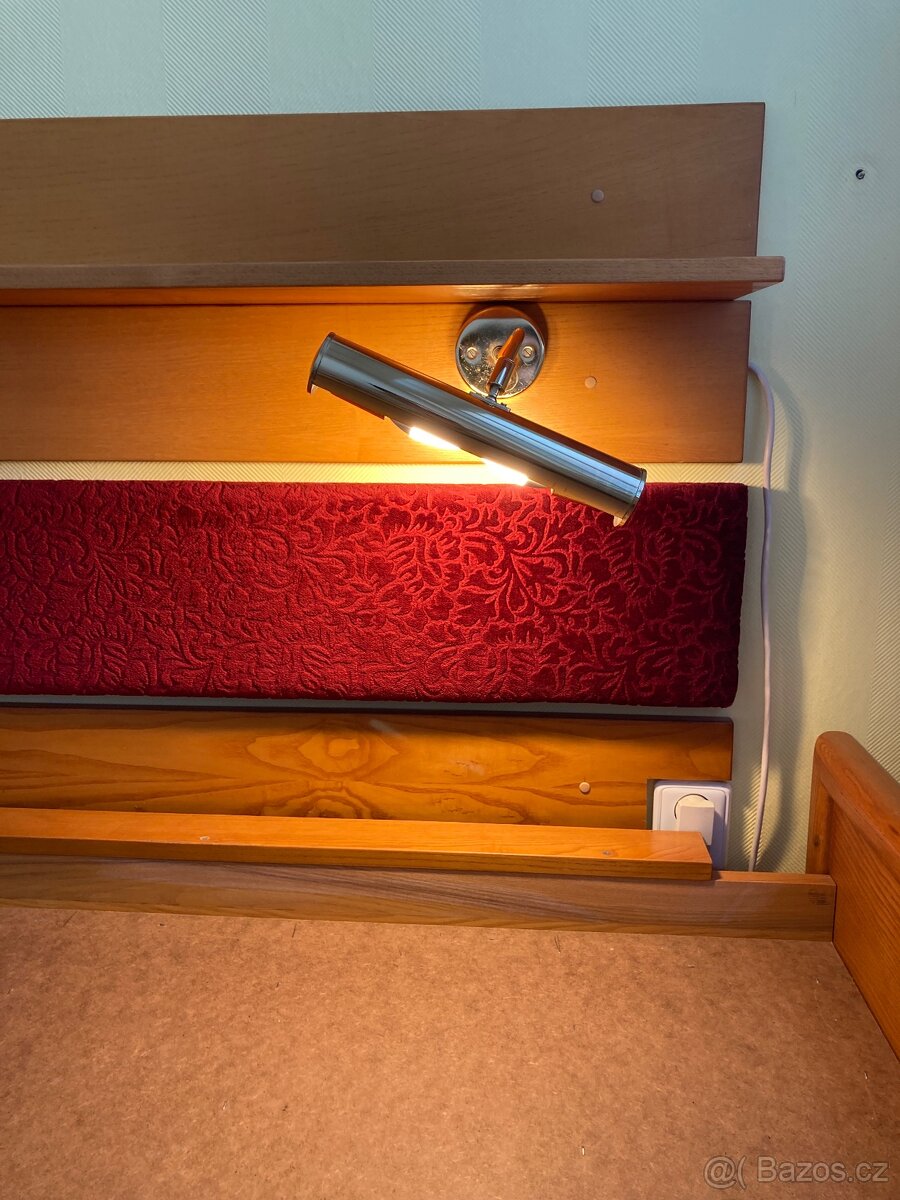 Dřevěná postel 90x200cm - 3