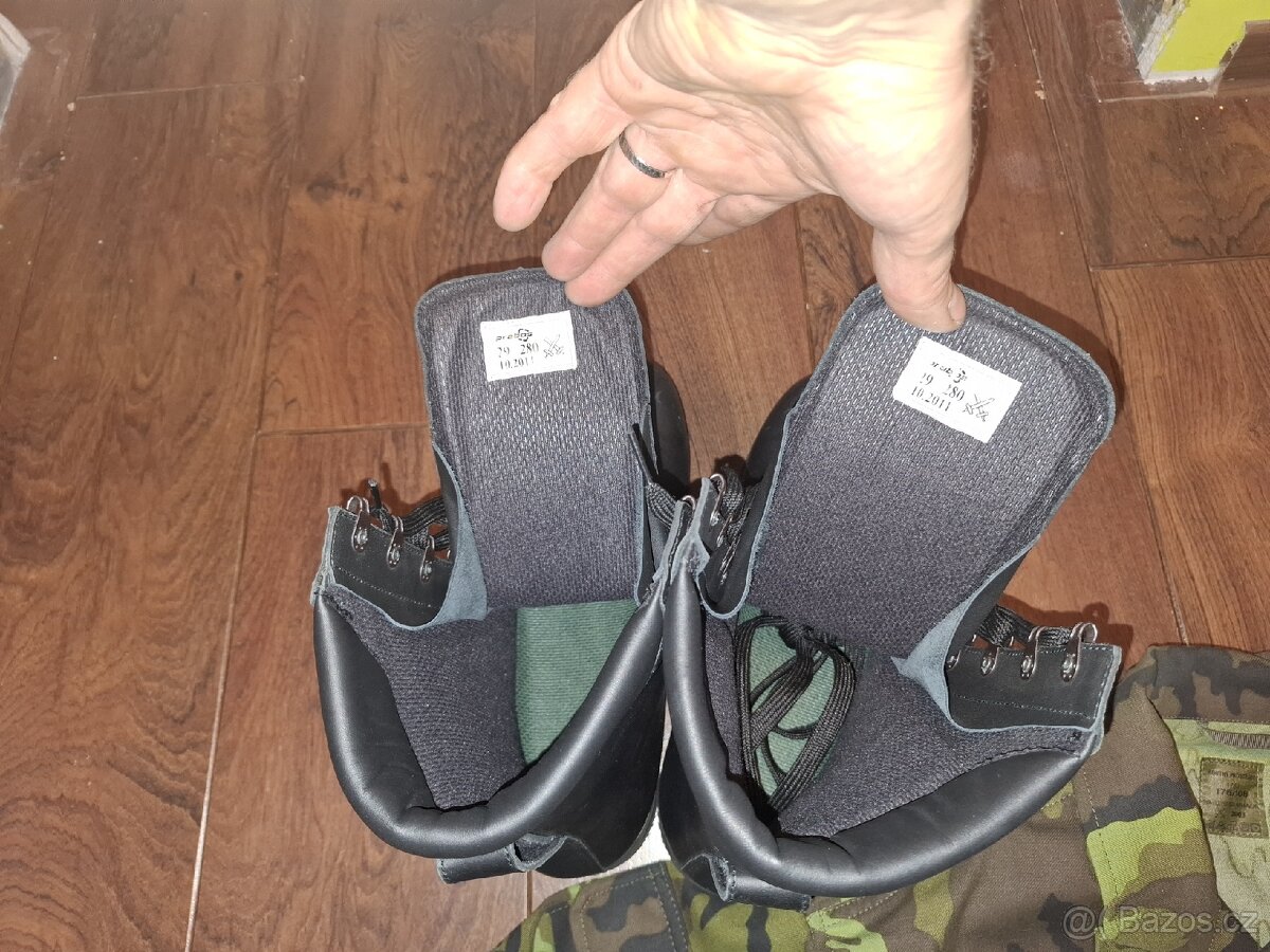 Vojenské oblečení vzor. 95....+ boty - 3