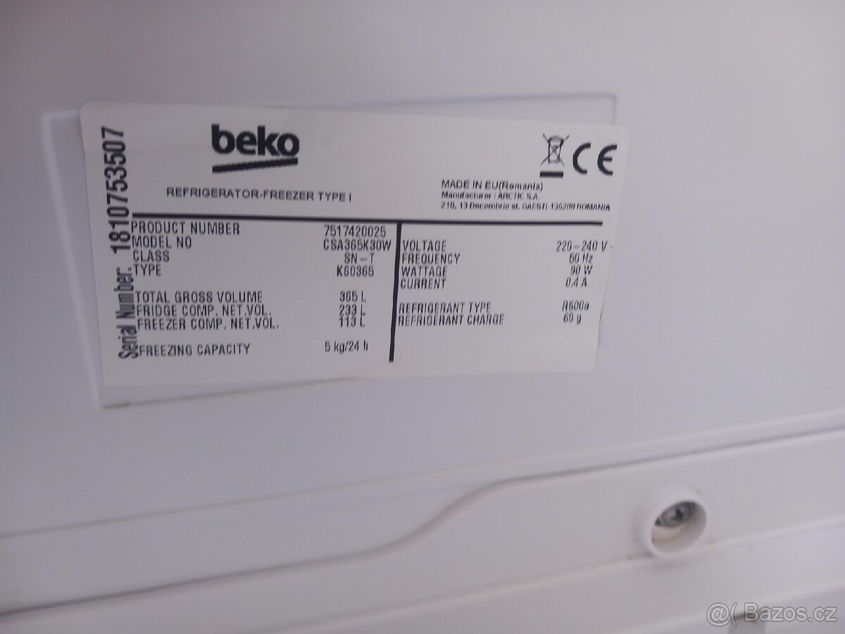 Lednice Beko - 3