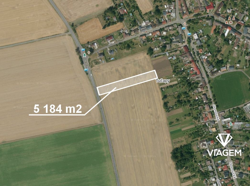 Stavební - bydlení 5 184 m² - 3