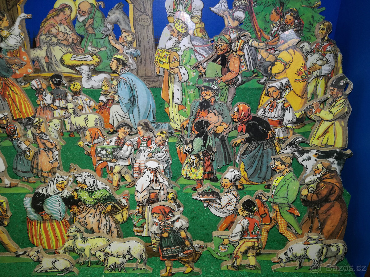 Vyřezávaný betlém paní Fischerové Kvěchové - 3