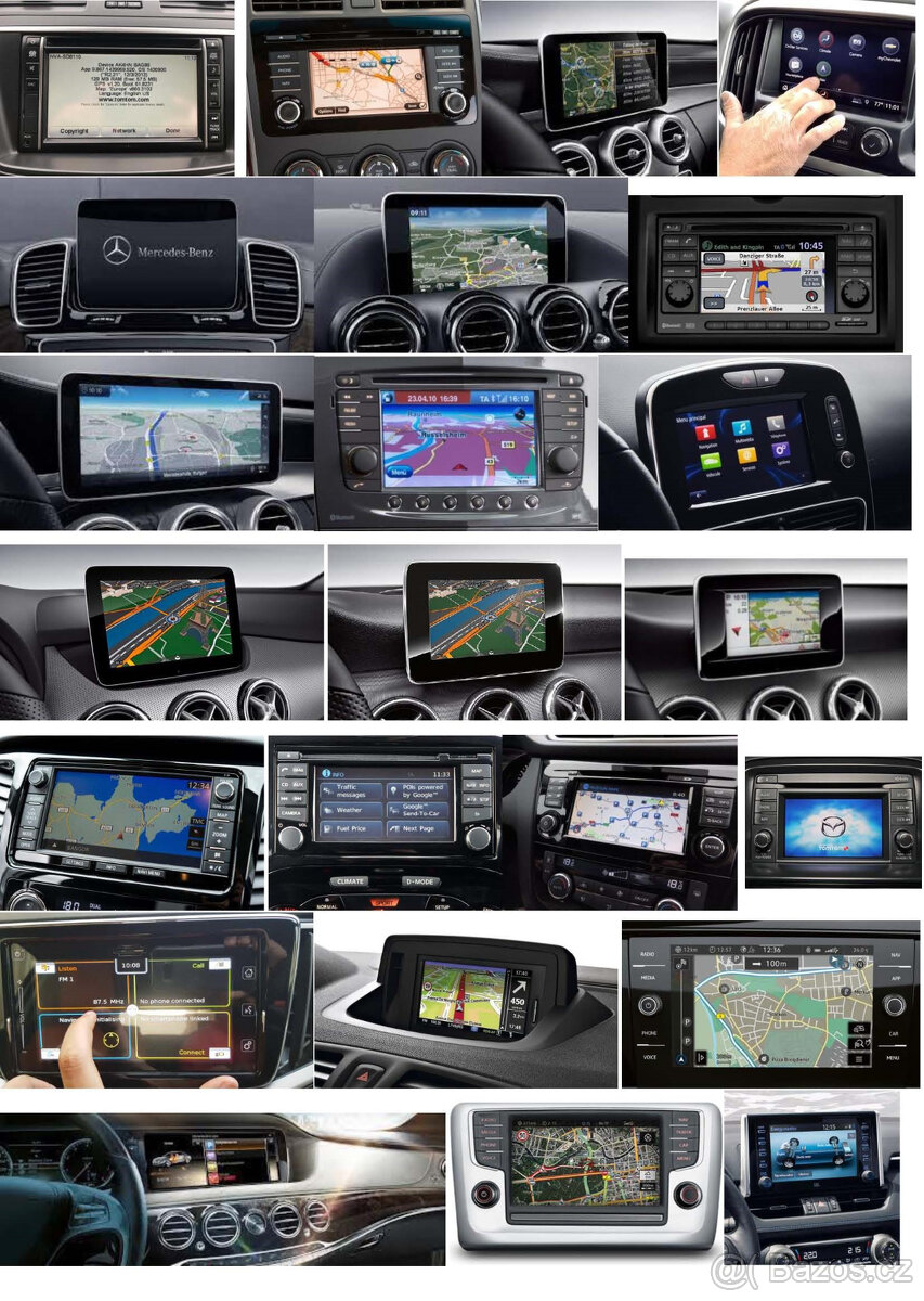 USB, SD mapy do vstavanych navigacii 2022-2025/26 - 3