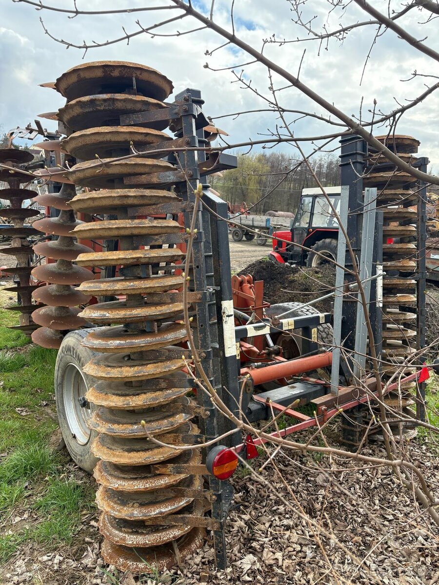 Diskový podmítač Gregoire Besson xrvp 5 m záběr - 3