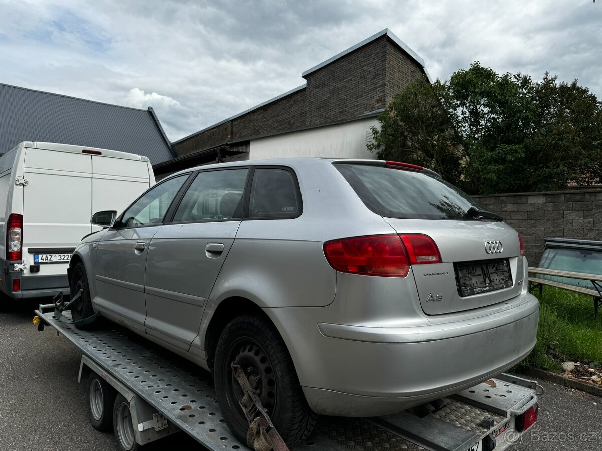 Audi A3 8P Sportback 1,9 TDI 2007 NÁHRADNÍ DÍLY ZÁRUKA - 3