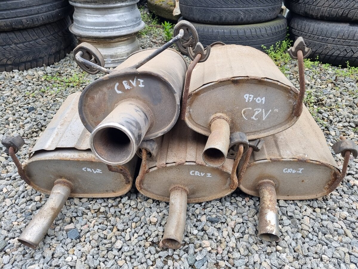 Honda zadní díl výfuku tlumič - 3