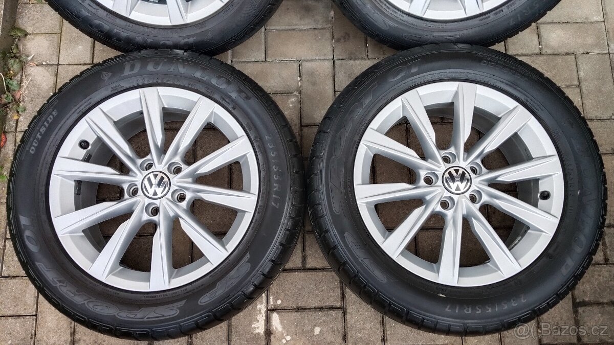 ALU SADA VOLKSWAGEN TIGUAN 17" + PNEU 235/55 R17 - 3