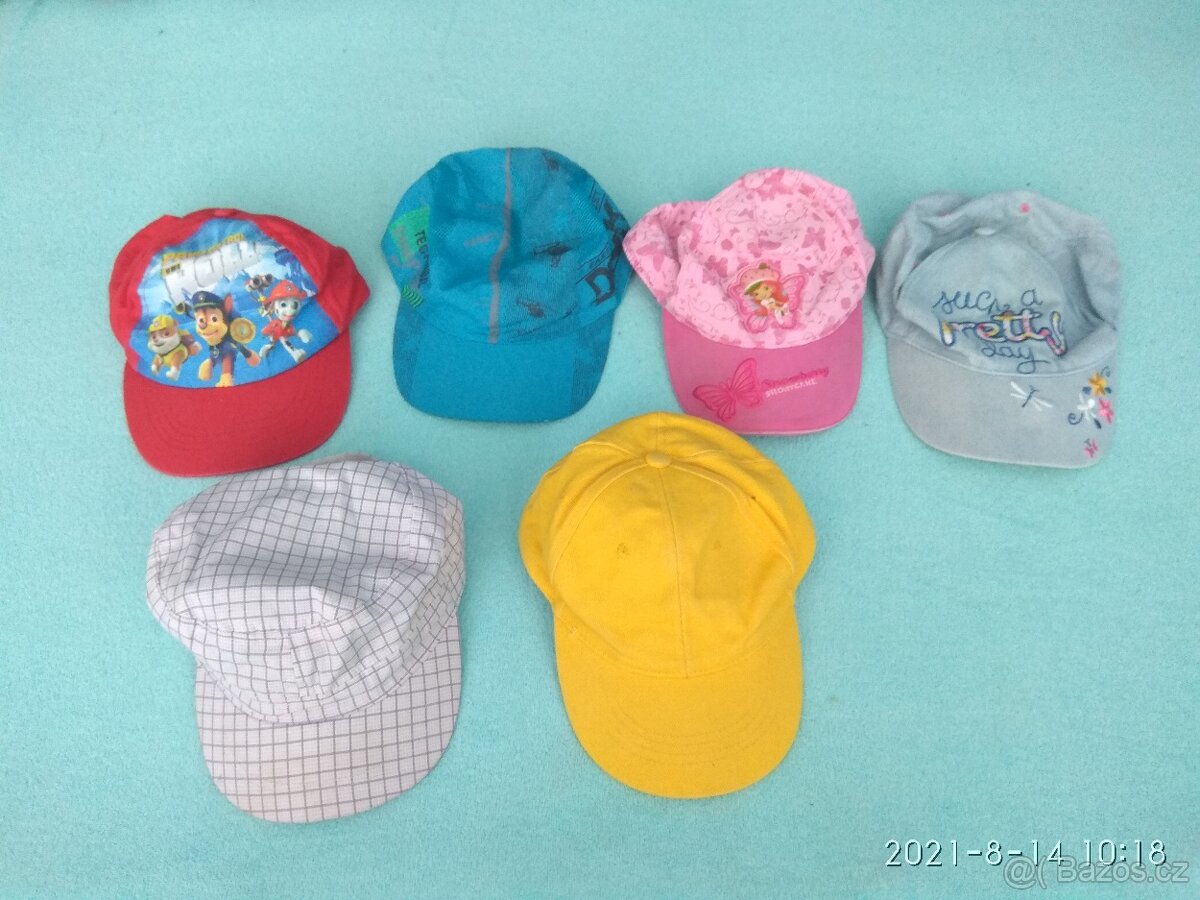 Dětské čepice a kšiltovky do věku 6let - 3
