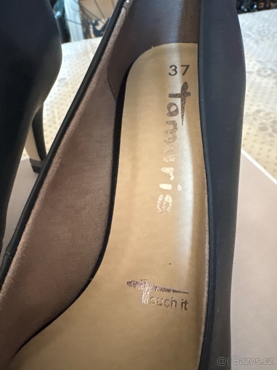 Kožené luxusní lodičky - 3