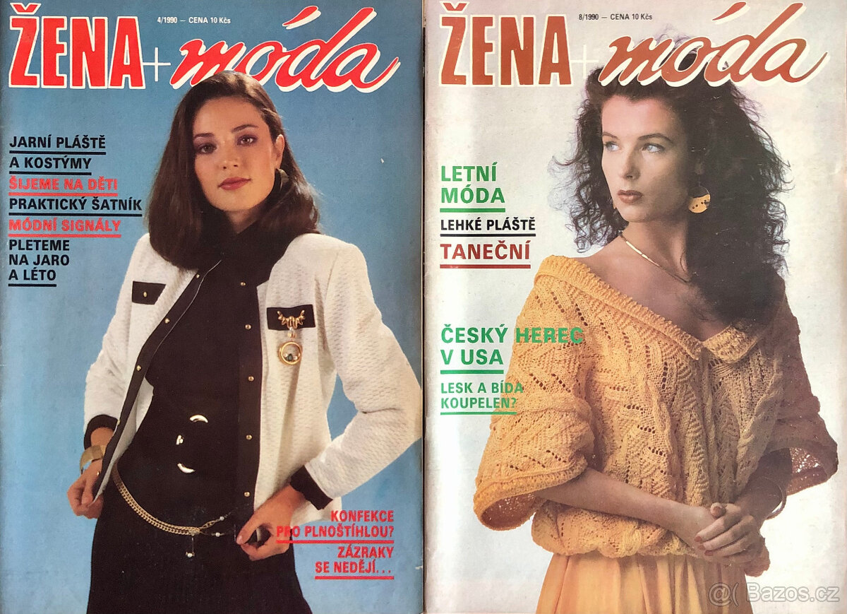 Žena + móda (1987–1991) – retro časopisy - 3