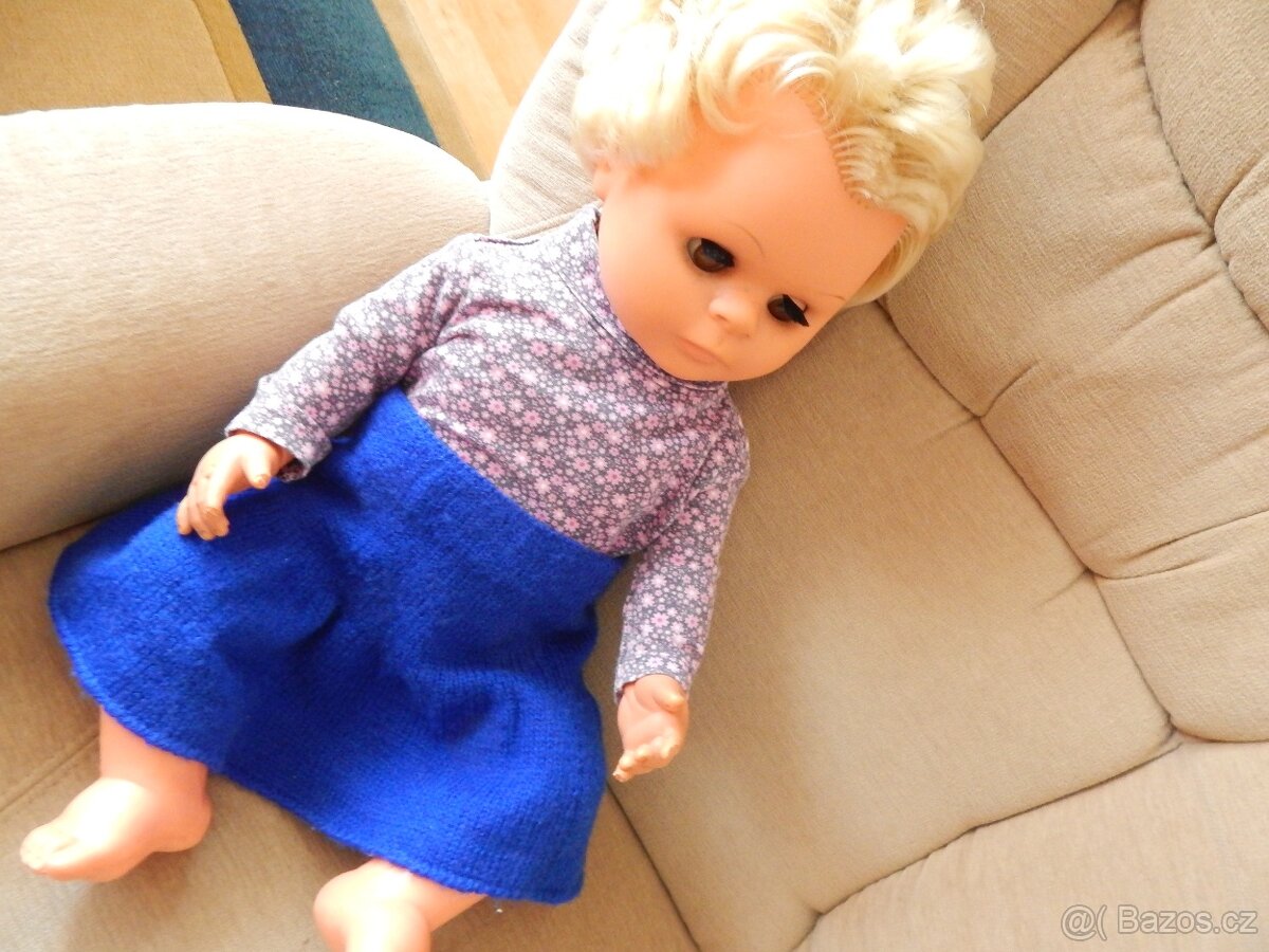 Retro panenka z ciziny - 62 cm - 3