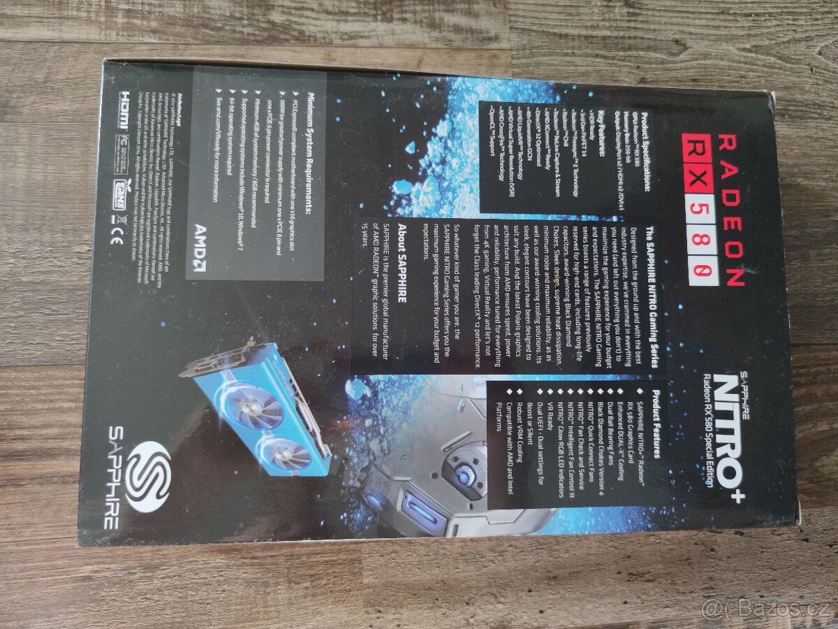 Sapphire Radeon NITRO+ RX 580 8GD5 - 3