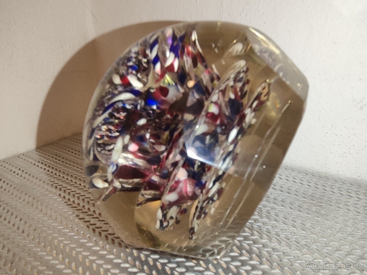 Staré broušené těžítko - 3