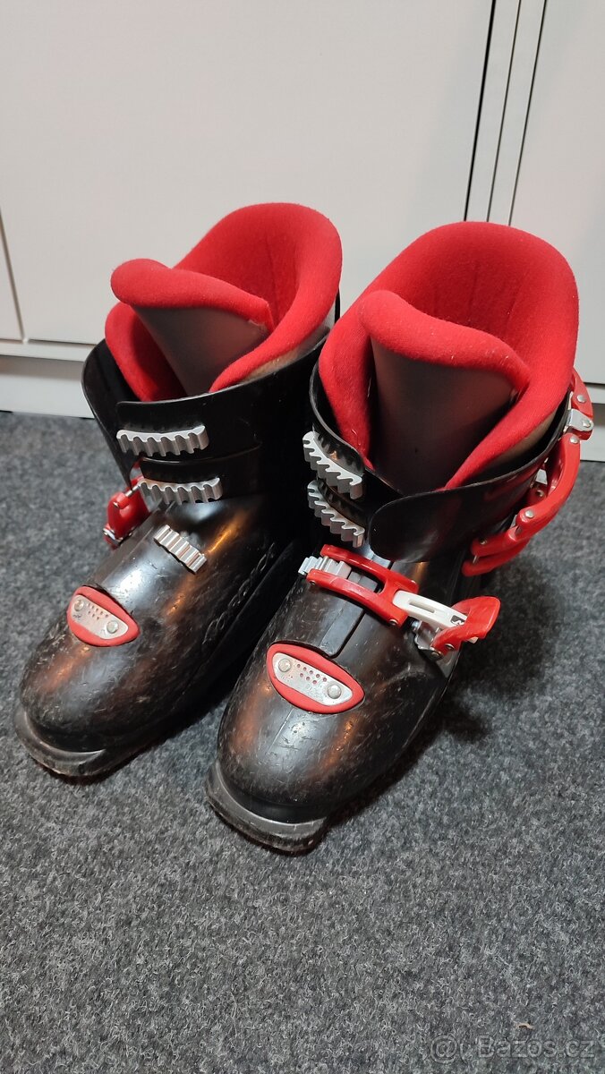 Dětské lyže 110 + lyžáky 22,5 - 3