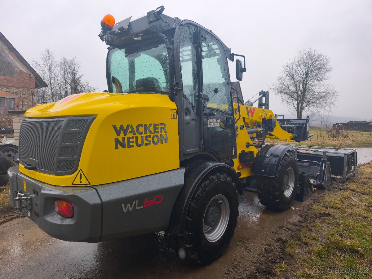 Nový nakladač Wacker Neuson WL60 - 3
