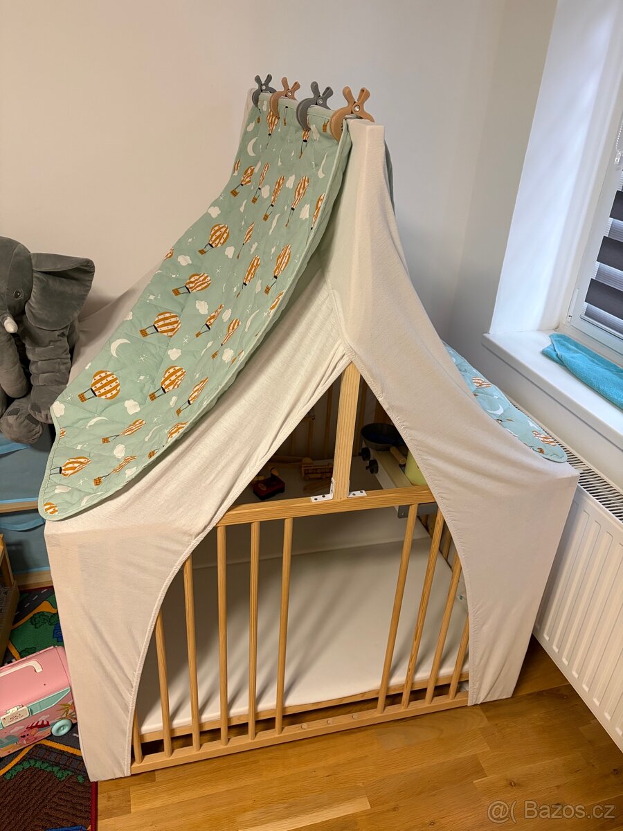 Dětská dřevěná ohrádka - 3