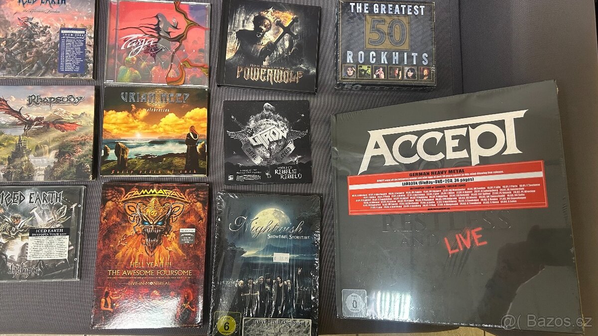 Metalove a rockove CD - 3