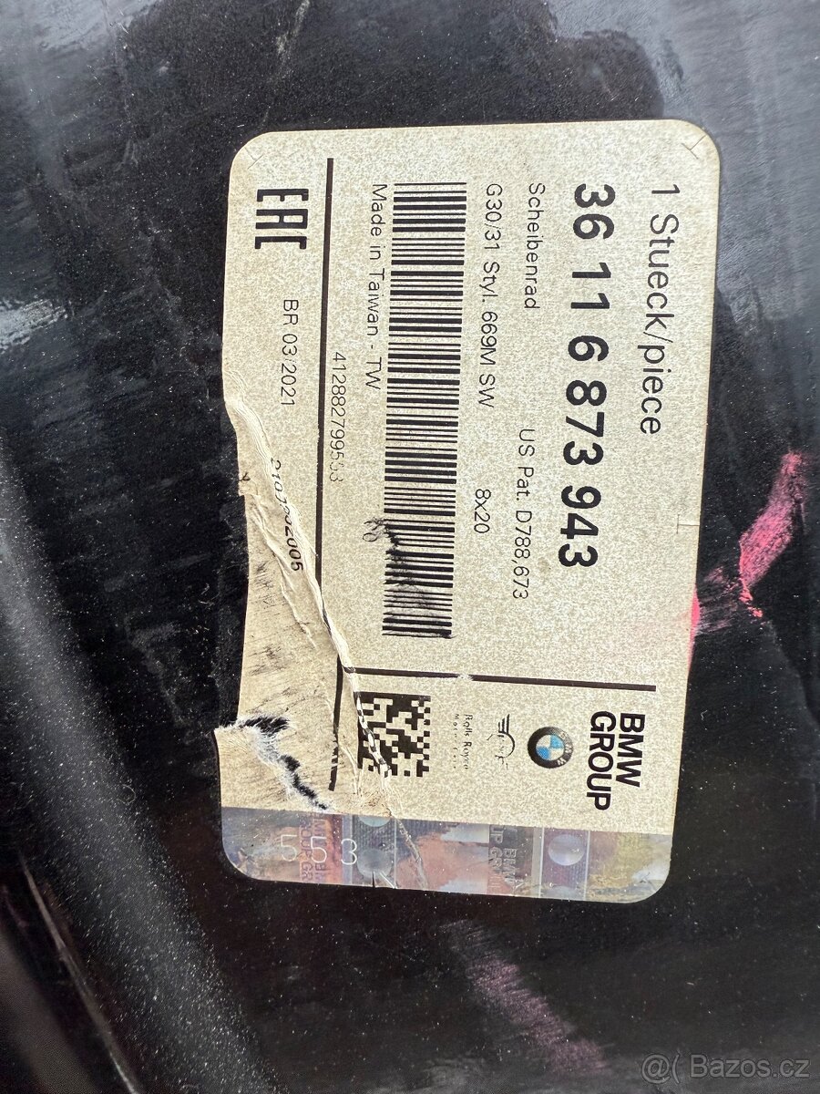 Originální Disk BMW styling 669 Mperformance G31/G30 - 1 ks - 3