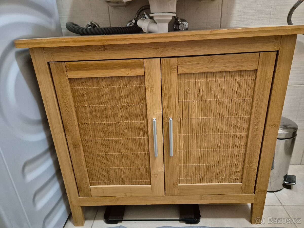 Bambusový nábytek do koupelny - 3