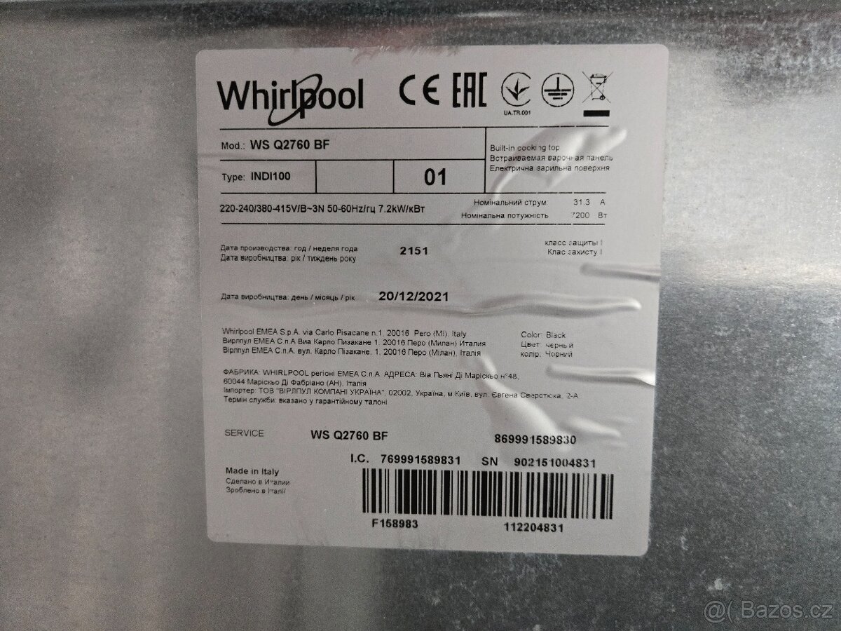 Indukční varná deska Whirlpool - 3