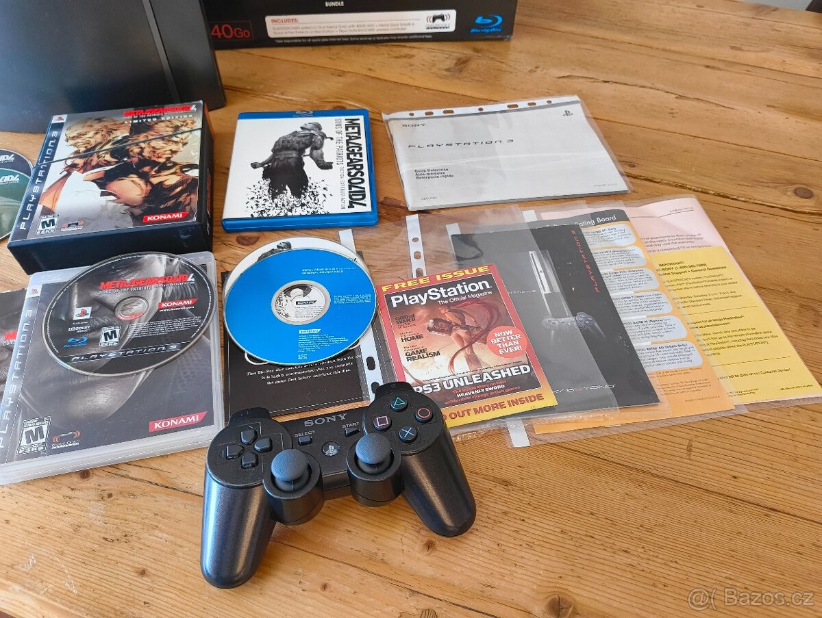 PlayStation 3 MGS4 LIMITED EDITION / CECHH01MG / PS3 - 3