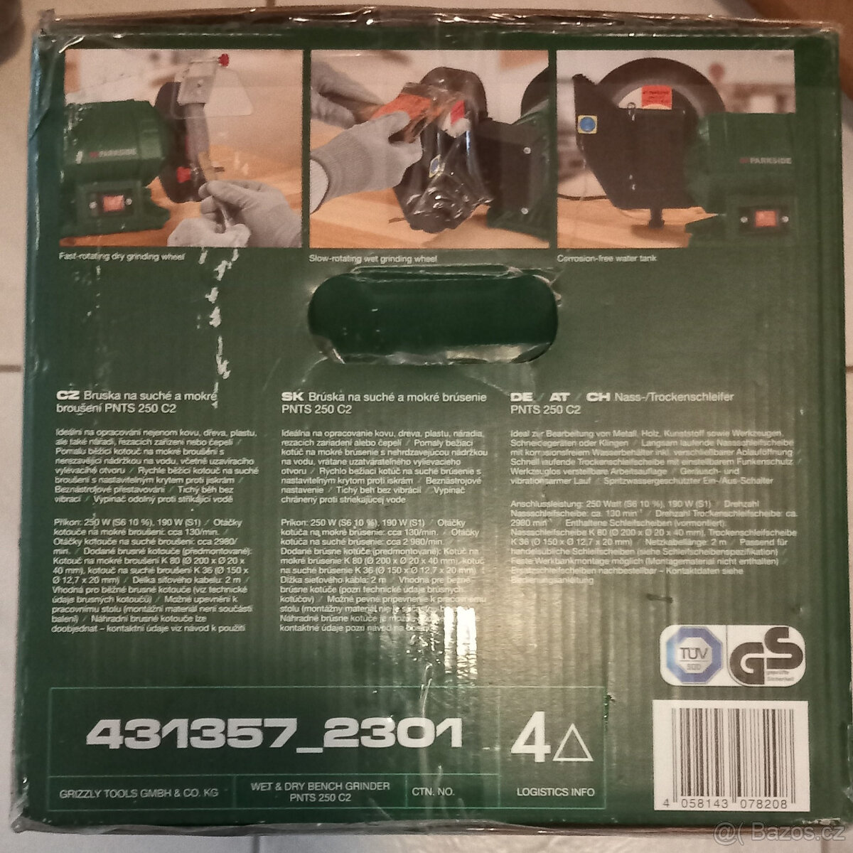 Bruska Parkside PNTS 250 - 3