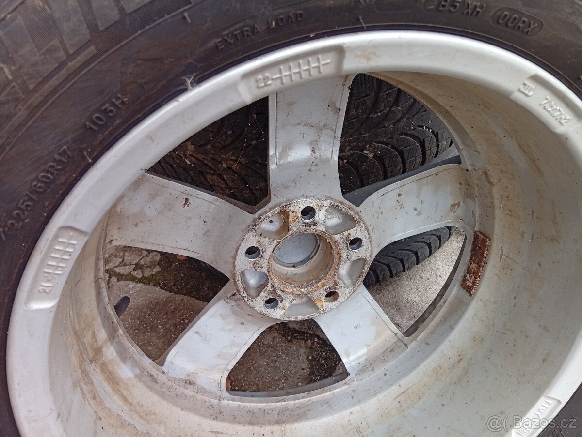 Zimni kola Michelin 225/60R17 103H - 3