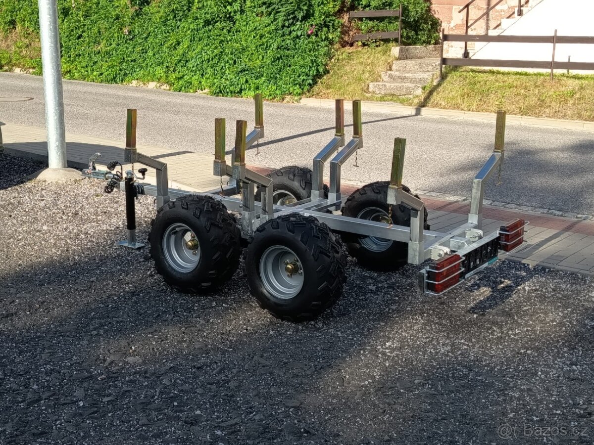 Vyvážečka za čtyřkolku/malotraktor s SPZ - 3