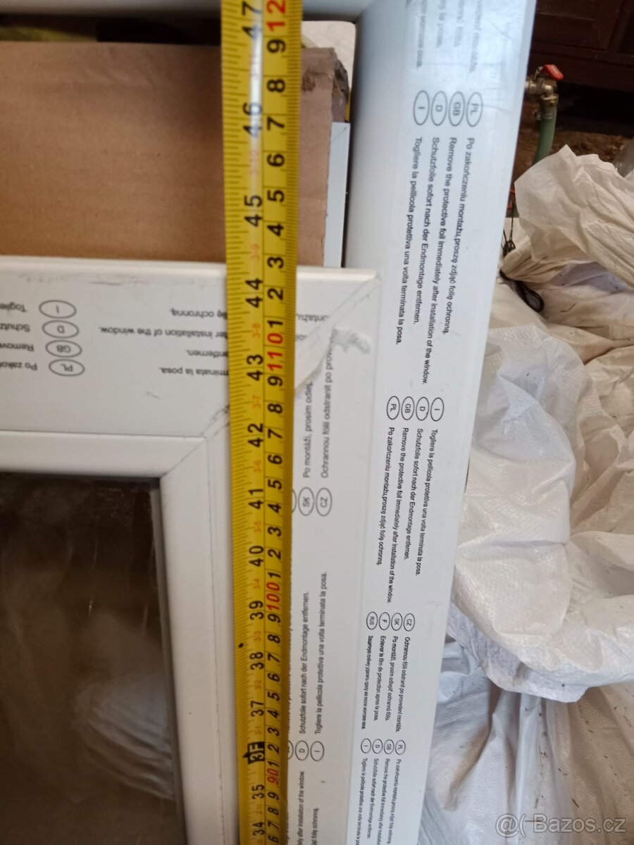 Balkonové dvoukřídlé dveře a okno - 3