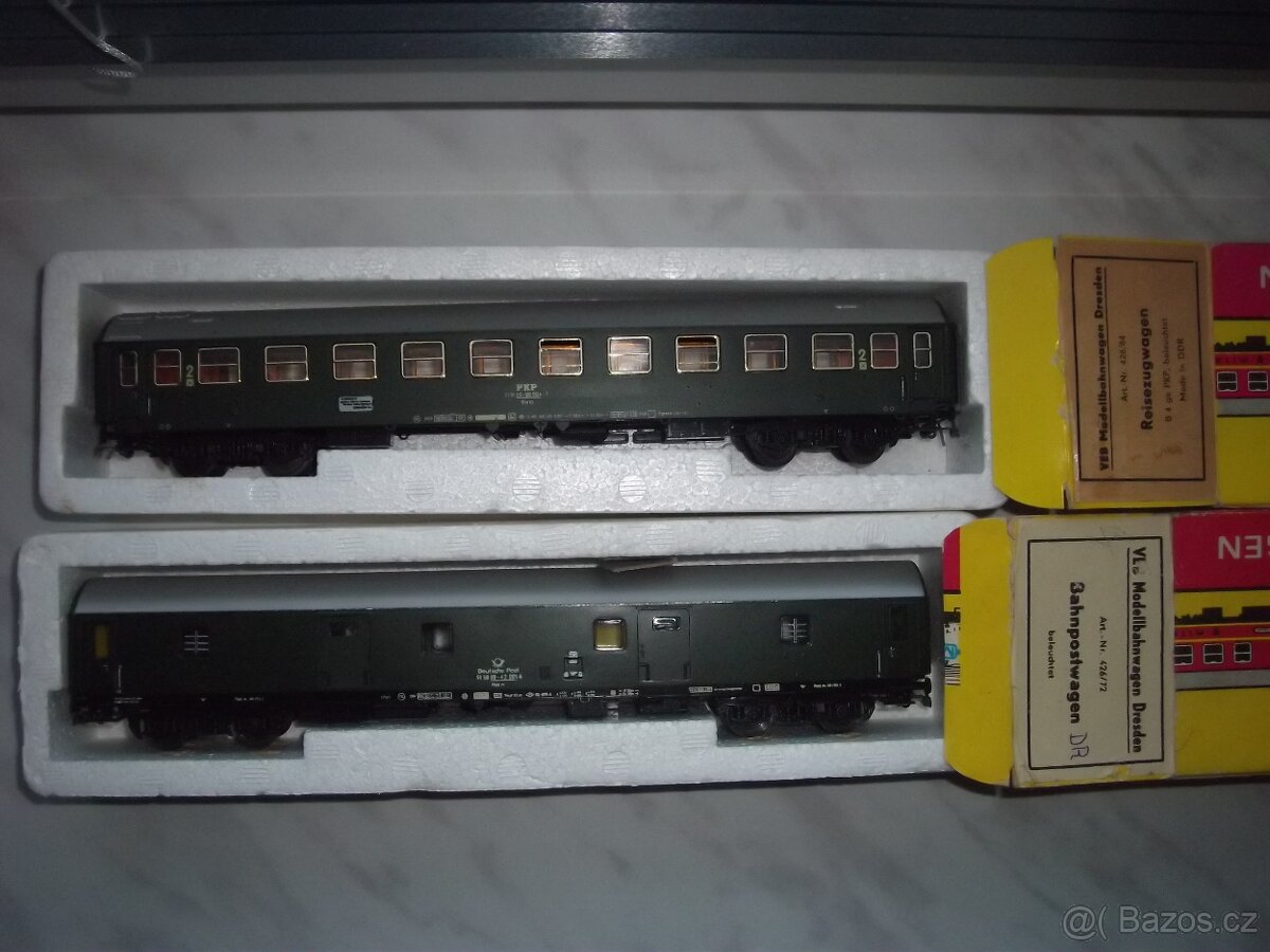 Osobní Piko rarity vláčky H0 - 3