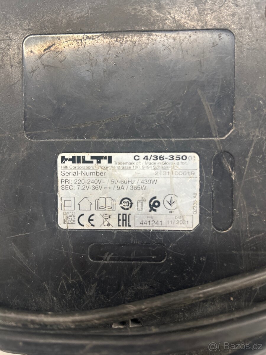 Nabíječka Hilti - 3