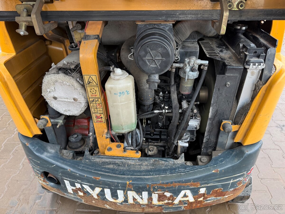 Hyundai 18-9 Robex Minibagr 2T + 3x lžíce - 3