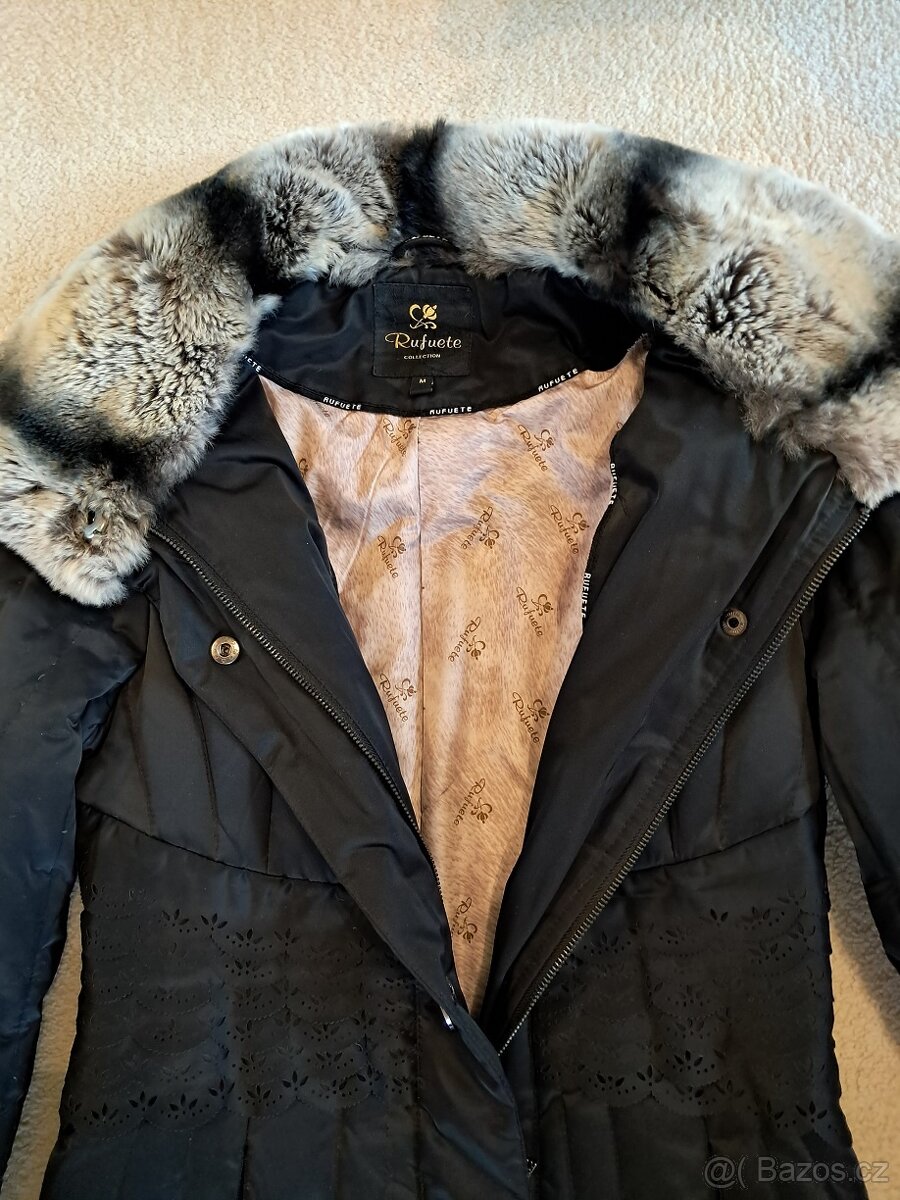 Dámský péřový kabát Rufuette vel. M - 3