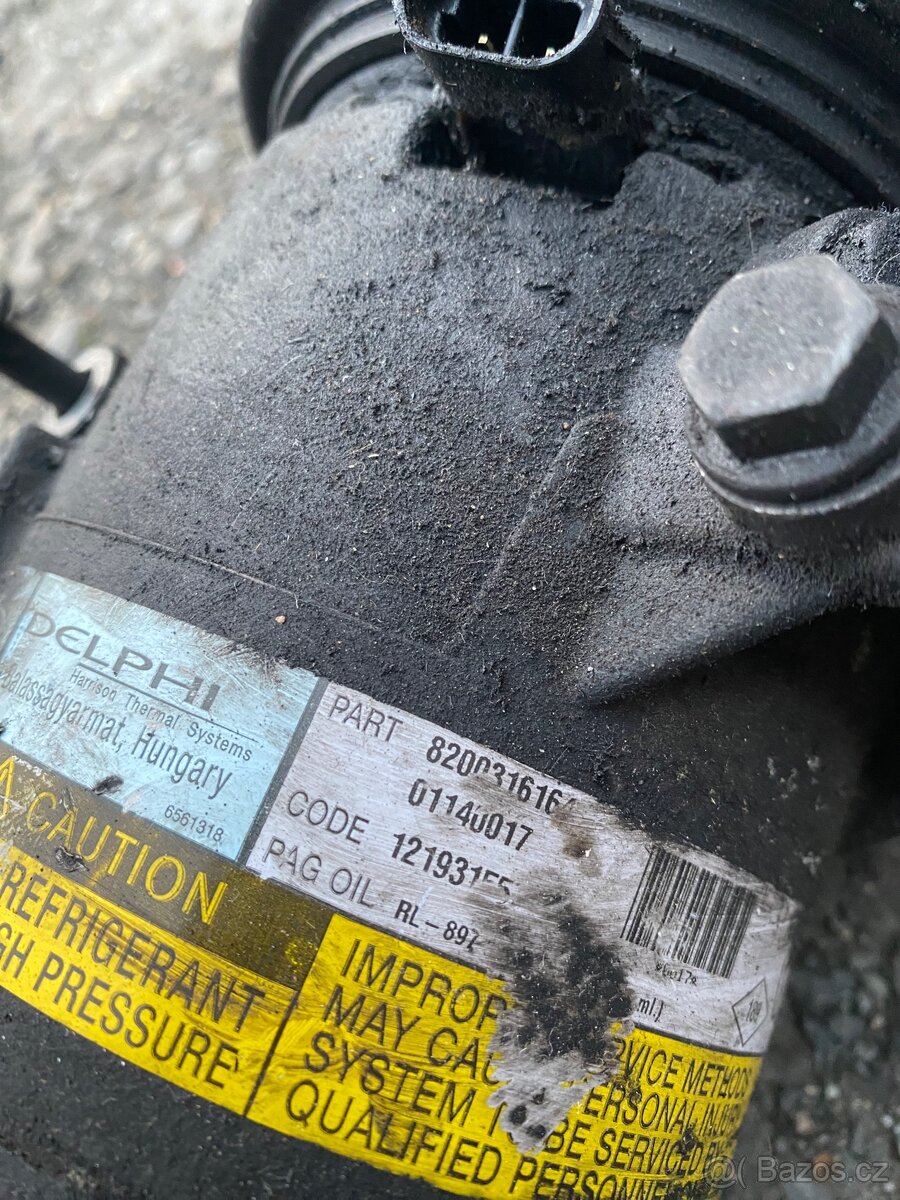 Delphi Klimakompresor - Renault Mégane II - 1.5dci - 3