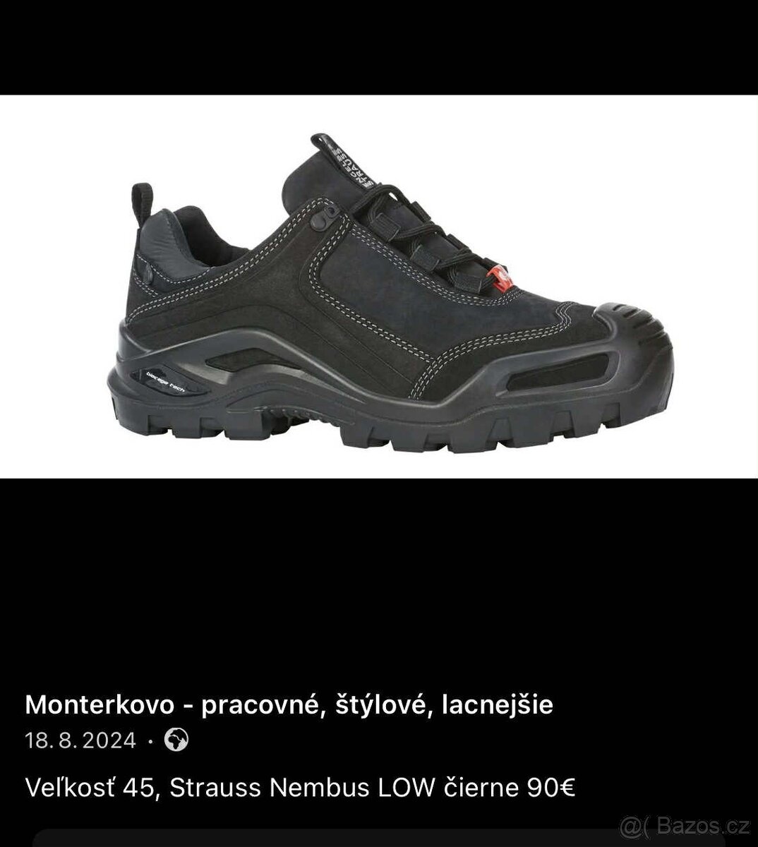 Pracovní boty, velikost 45, MIX 2 - 3