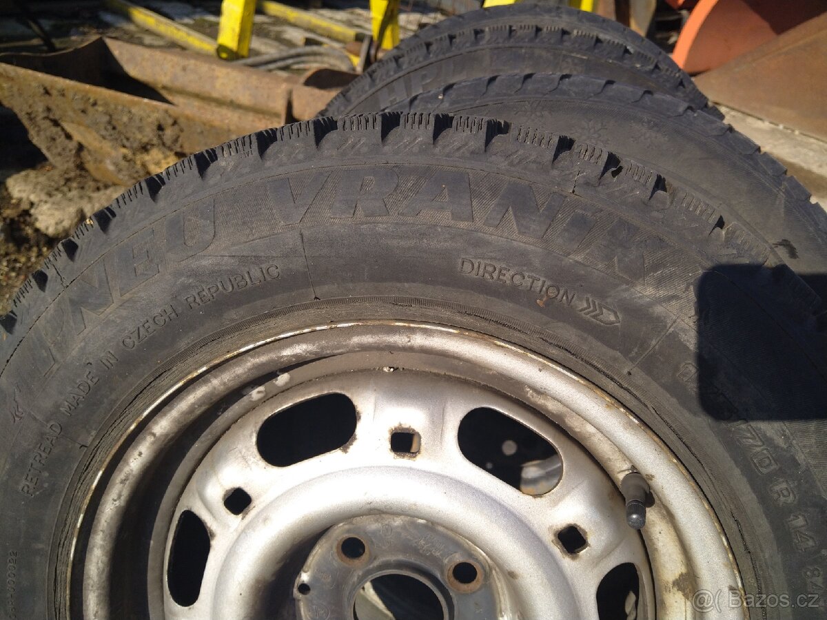 Disky s pneu 6J x 14H2 ET 38 - 3