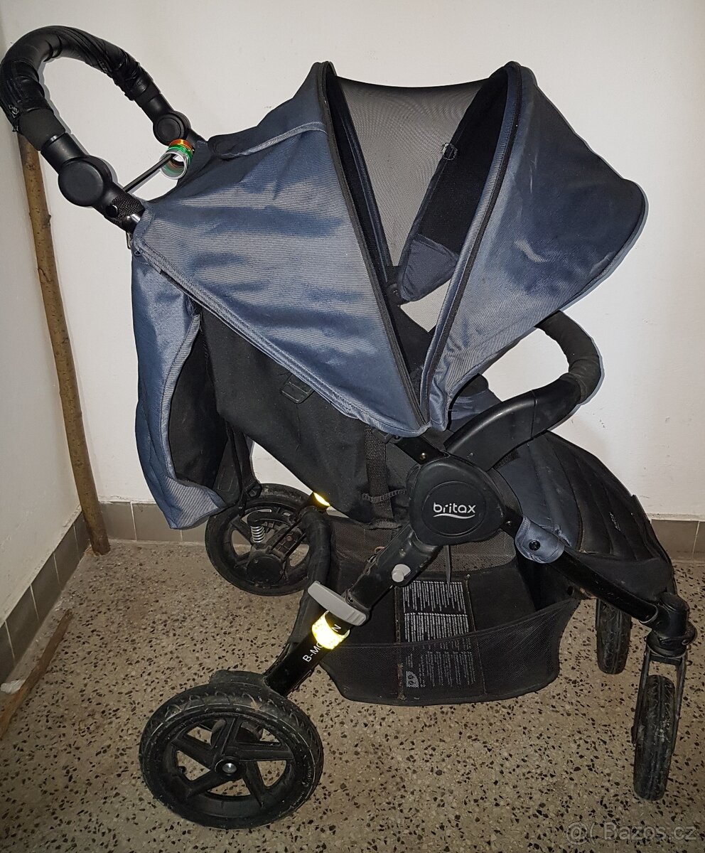Kočárek Britax Romer B-motion 4 Blue denim - 3