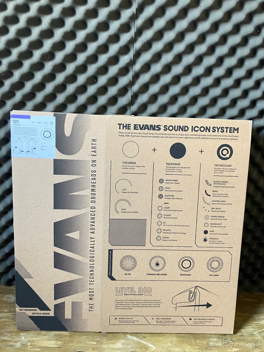 EVANS 20" EMAD Onyx - 3