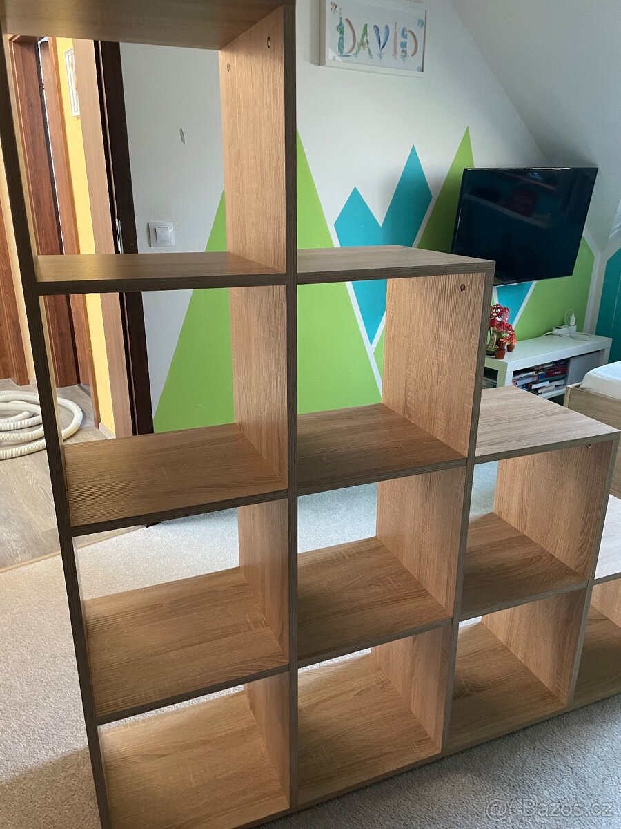 Regál dub Sonoma - 3