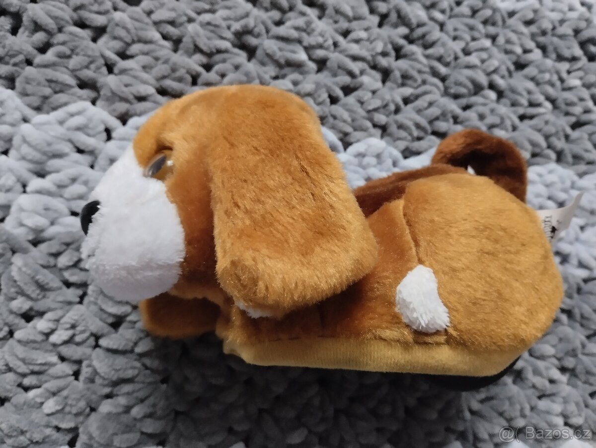 Plyšový pejsek jezdící vydávající zvkuky - 3