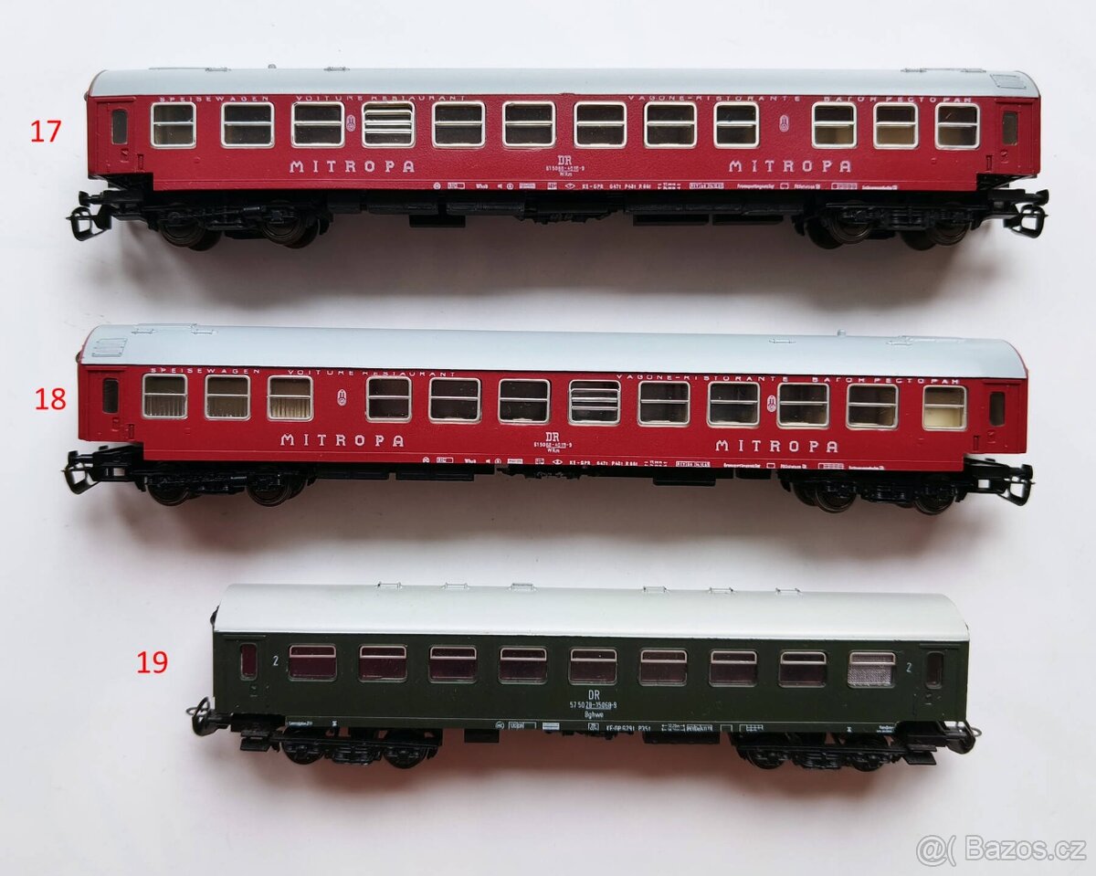 Vláčky, vagóny TT - 3