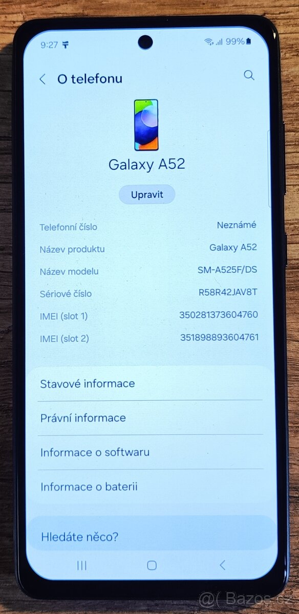 Samsung Galaxy A52,6/128GB,plně funkční - 3
