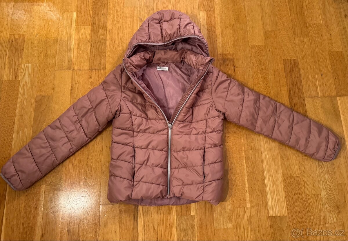 Dívčí bunda H&M, vel. 158 - 3