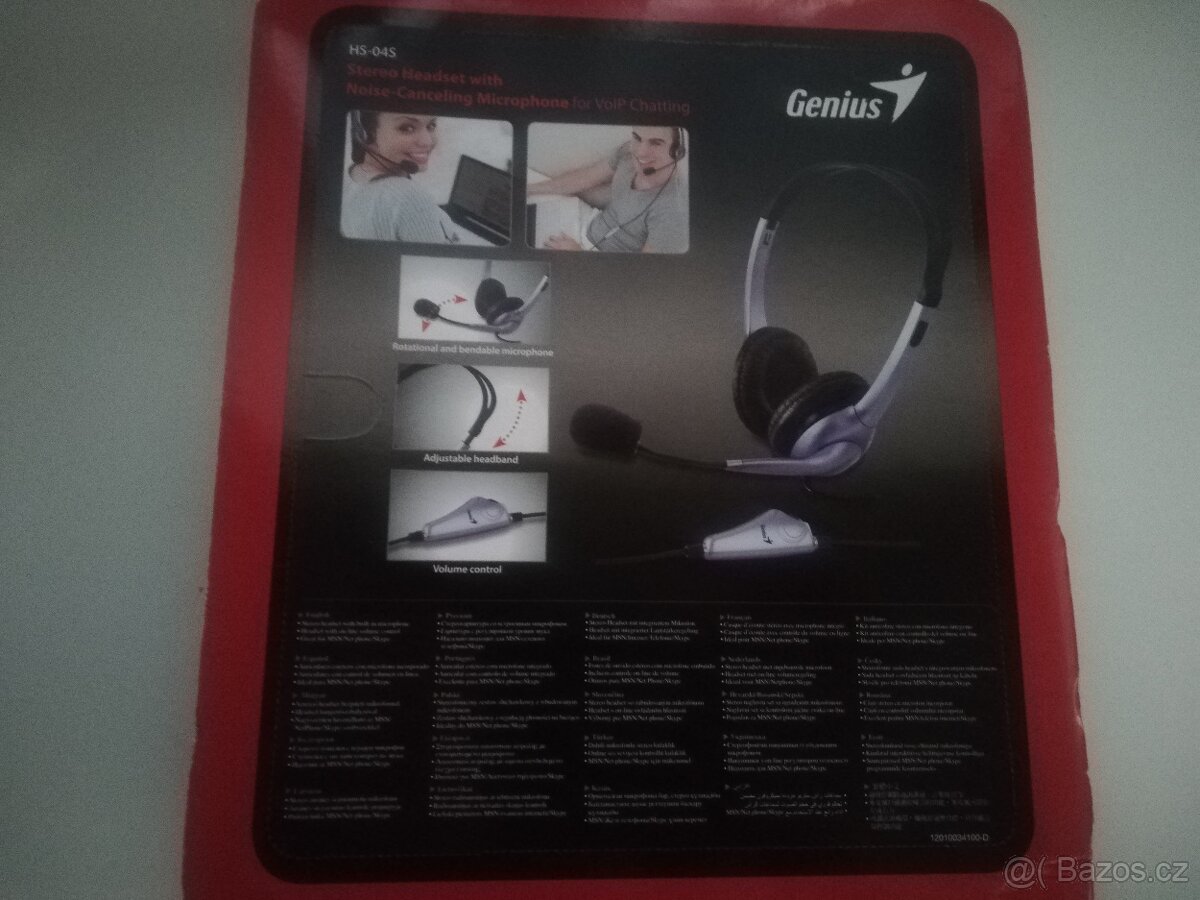 SLUCHÁTKA GENIUS S MIKROFONEM - 3