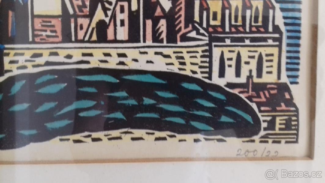 Obraz ZNOJMO Otto STRITZKO 1966 - 3