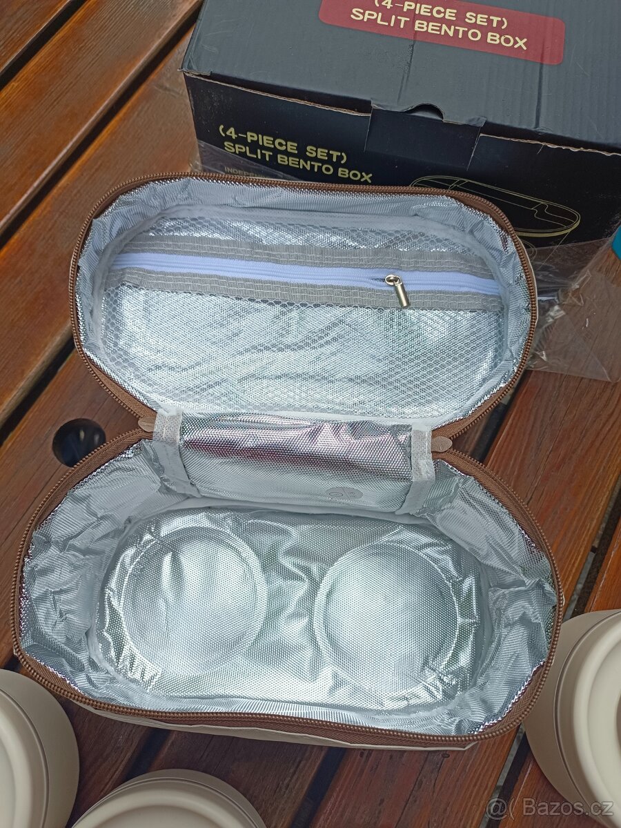 Jídlonosiče hermetické termo 4 nádoby s termo taškou 499Kč - 3
