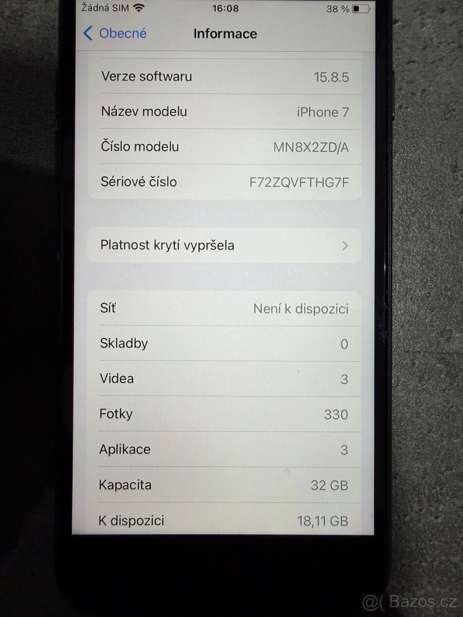 Apple iPhone 7, 32GB Black (originální obal, ochranné sklo) - 3