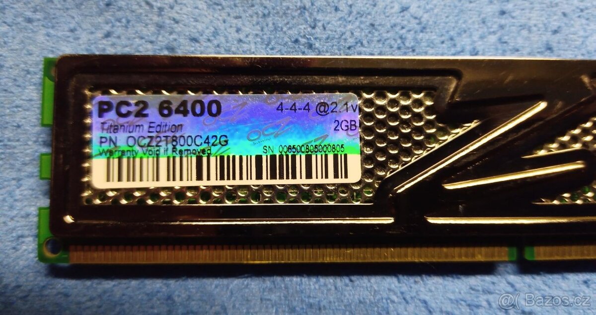 OCZ DDR2 2x2GB CL4 - 3