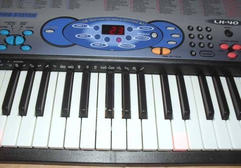 Klávesy Casio LK-40 učící - 3