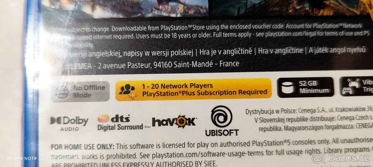 Skuls and bones Special Ed. Playstation 5 nova zabalená - 3